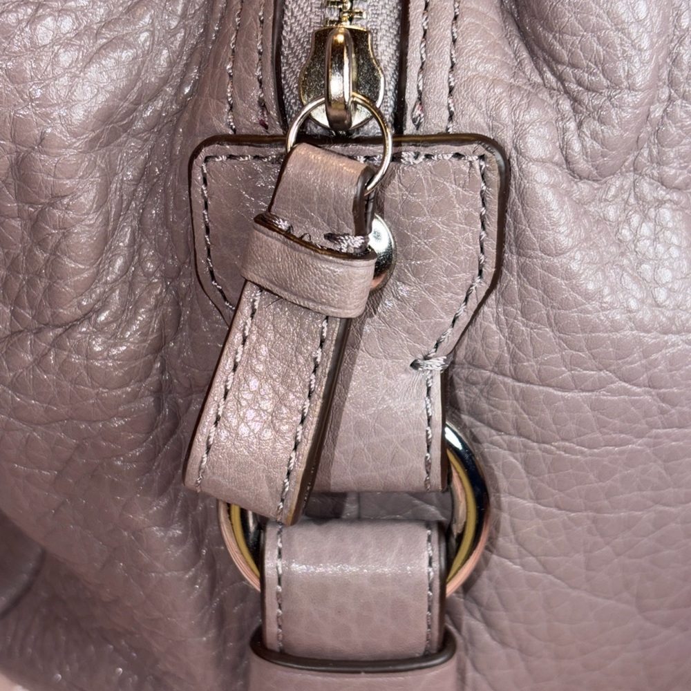 BNWT Vintage Authentic Coach Madison Leather Maggie – Grey Quartz #21225M - Picture 7 of 8